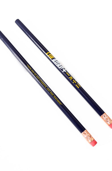 Alphanumeric x Adapt :: Bad Teachers (Graph Workbook + Pencil) – Adapt.