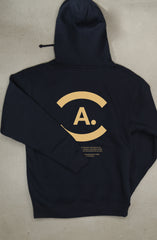 Higher Education (Men's Navy Hoody)