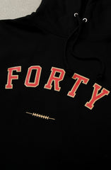 E-40 X Adapt :: Forty (Men's Black Hoody)