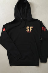 Gold Blooded Legends 80 (Men's Black Hoody)