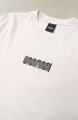 DJ Umami x Adapt :: Transfer (Women's Bone/Black Faded Crop Tee)