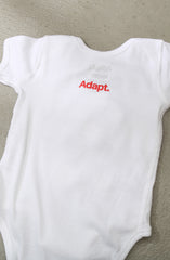 Dot Matrix (Baby White Onesie)