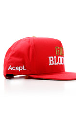 Gold Blooded (Red Snapback Cap)
