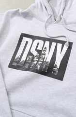 DSNY  (Men's Grey Heather Hoody)