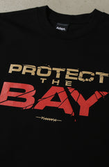 Dominick Puni x Adapt :: Protect The Bay (Men's Black Tee)