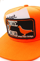 Bart Bridge x Adapt :: State Of Mind (Orange Snapback Cap)