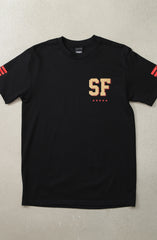 Gold Blooded Legends 80 (Men's Black Tee)