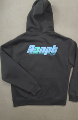 Pavement (Men's Faded Charcoal Zip Hoody)