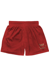 PRE-ORDER :: SAVS x Adapt :: Gold Blooded Arc (Men's Red Mesh Shorts)