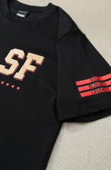 Gold Blooded Legends 80 (Men's Black Tee)
