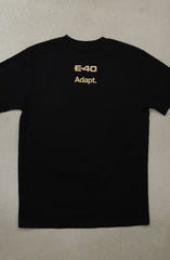 E-40 X Adapt :: Forty (Men's Black Tee)