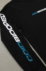 Cold Blooded RPM (Men's Black Long Sleeve Tee)