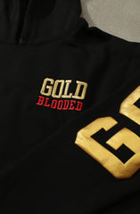 SAVS x Adapt :: Gold Blooded Fullback (Men's Black Hoody)