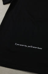 You'll Never Know (Men's Black A1 Tee)