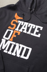 State of Mind (Men's Asphalt/Orange Hoody)