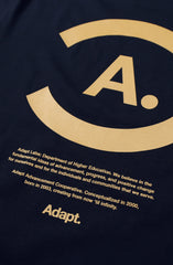 Higher Education (Men's Navy Tee)