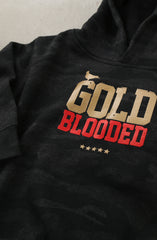 Gold Blooded (Tykes Unisex Storm Camo Hoody)