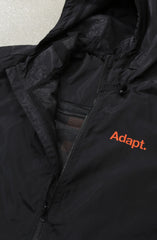 SF City (Men's Black/Orange Full-Zip Jacket)