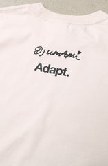 DJ Umami x Adapt :: Transfer (Men's Bone/Black Long Sleeve Tee)