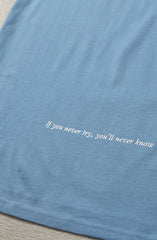 You'll Never Know (Men's Slate Blue A1 Tee)