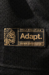 SAVS X Adapt :: Gold Blooded Fullback (Men's Black Football Jersey)