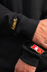 SAVS x Adapt :: Gold Blooded Fullback (Men's Black Hoody)