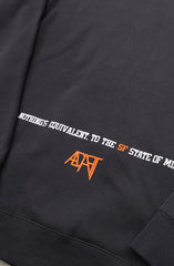 State of Mind (Men's Asphalt/Orange Hoody)
