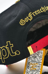 Got Frenchie x dvniel.luu x Adapt :: Frenchie SF (Black/Red Snapback Cap)