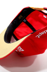 Gold Blooded (Red Snapback Cap)