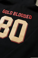 Gold Blooded Legends 80 (Men's Black Hoody)