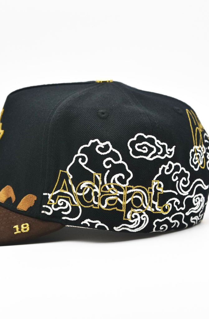 dvniel.luu x Adapt :: OG SF: Gold Blooded (Black Snapback Cap) – Adapt.