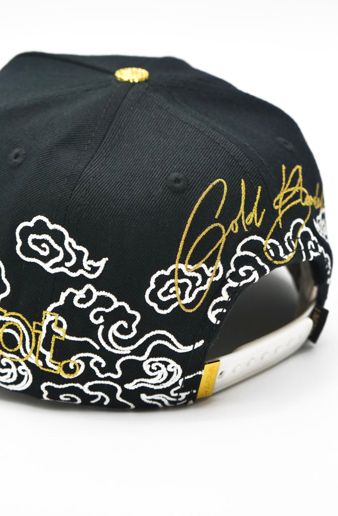 dvniel.luu x Adapt :: OG SF: Gold Blooded (Black Snapback Cap) – Adapt.