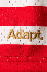 SAVS X Adapt :: Gold Blooded SFC (Men's Red Football Jersey)