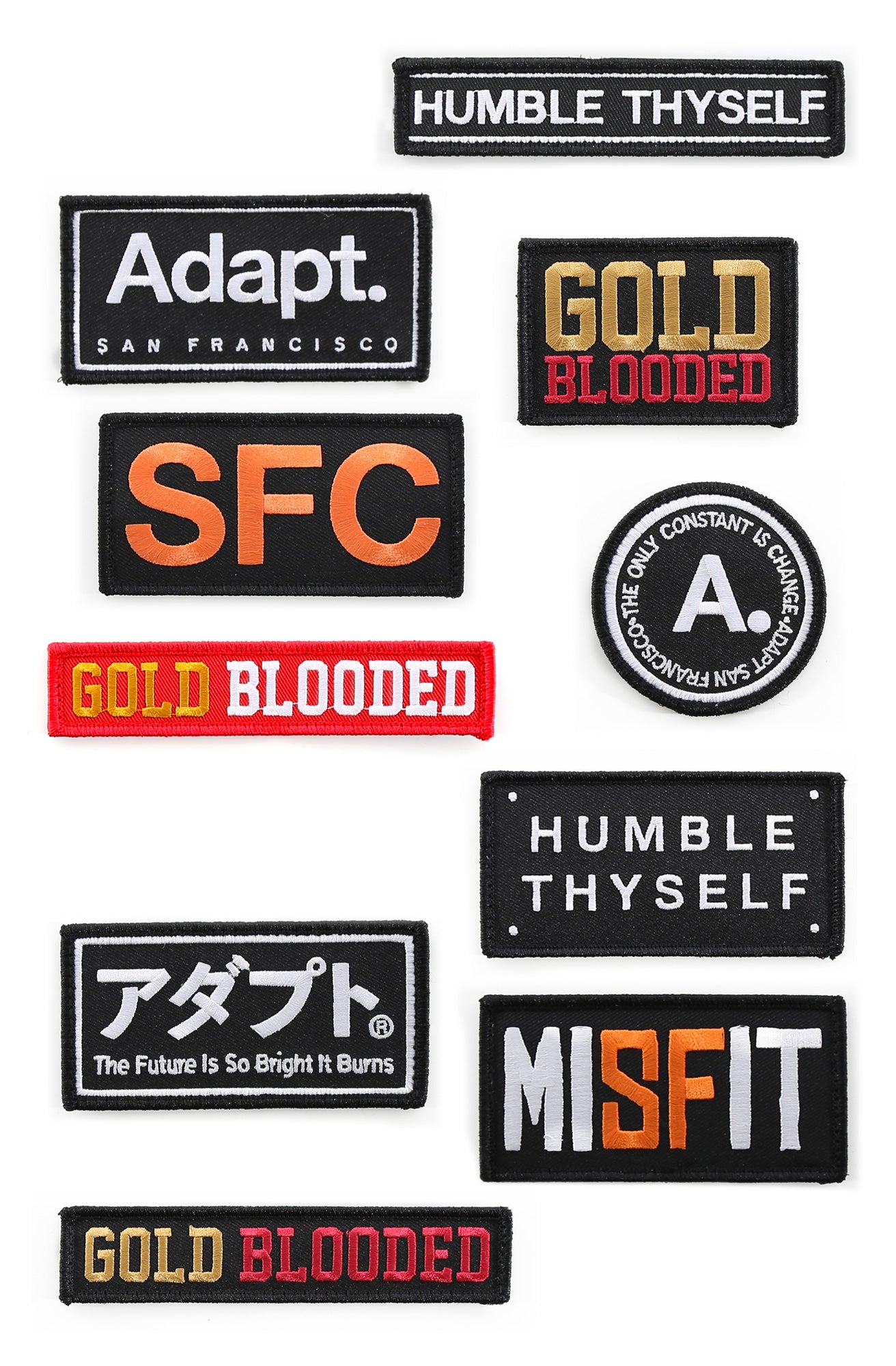 Velcro Patch Bundle (10-Pack)