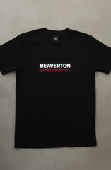 PRE-ORDER :: Grails SF x Adapt :: Beaverton Signature (Men's Black Tee)