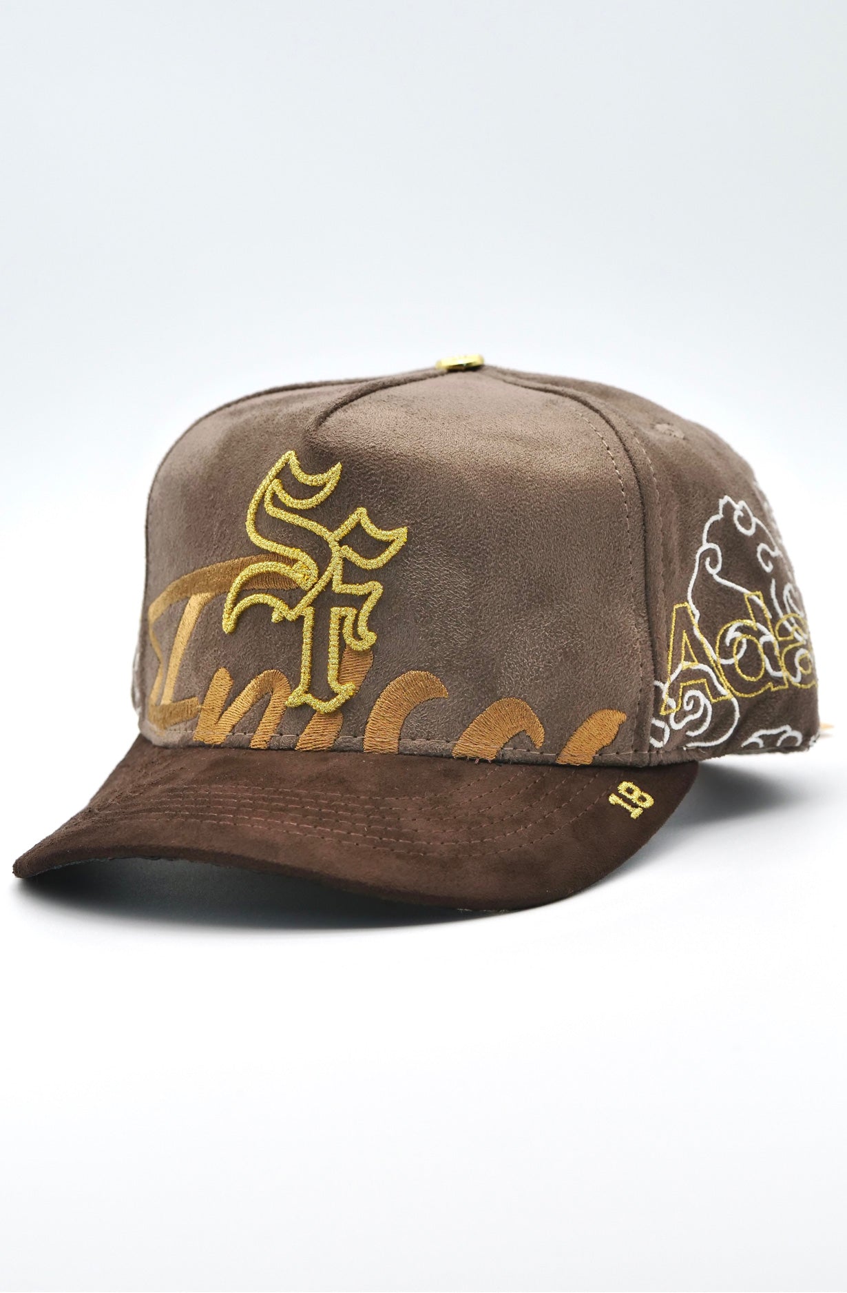 dvniel.luu x Adapt :: OG SF: Gold Blooded (Light Brown/Brown Snapback Cap)
