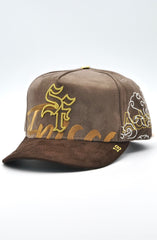 dvniel.luu x Adapt :: OG SF: Gold Blooded (Light Brown/Brown Snapback Cap)