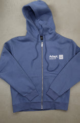 Chop (Men's Gravel Blue Zip Hoody)