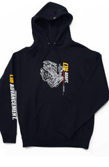 Alphanumeric x Adapt :: ATEC (Men's Dark Navy Hoody)