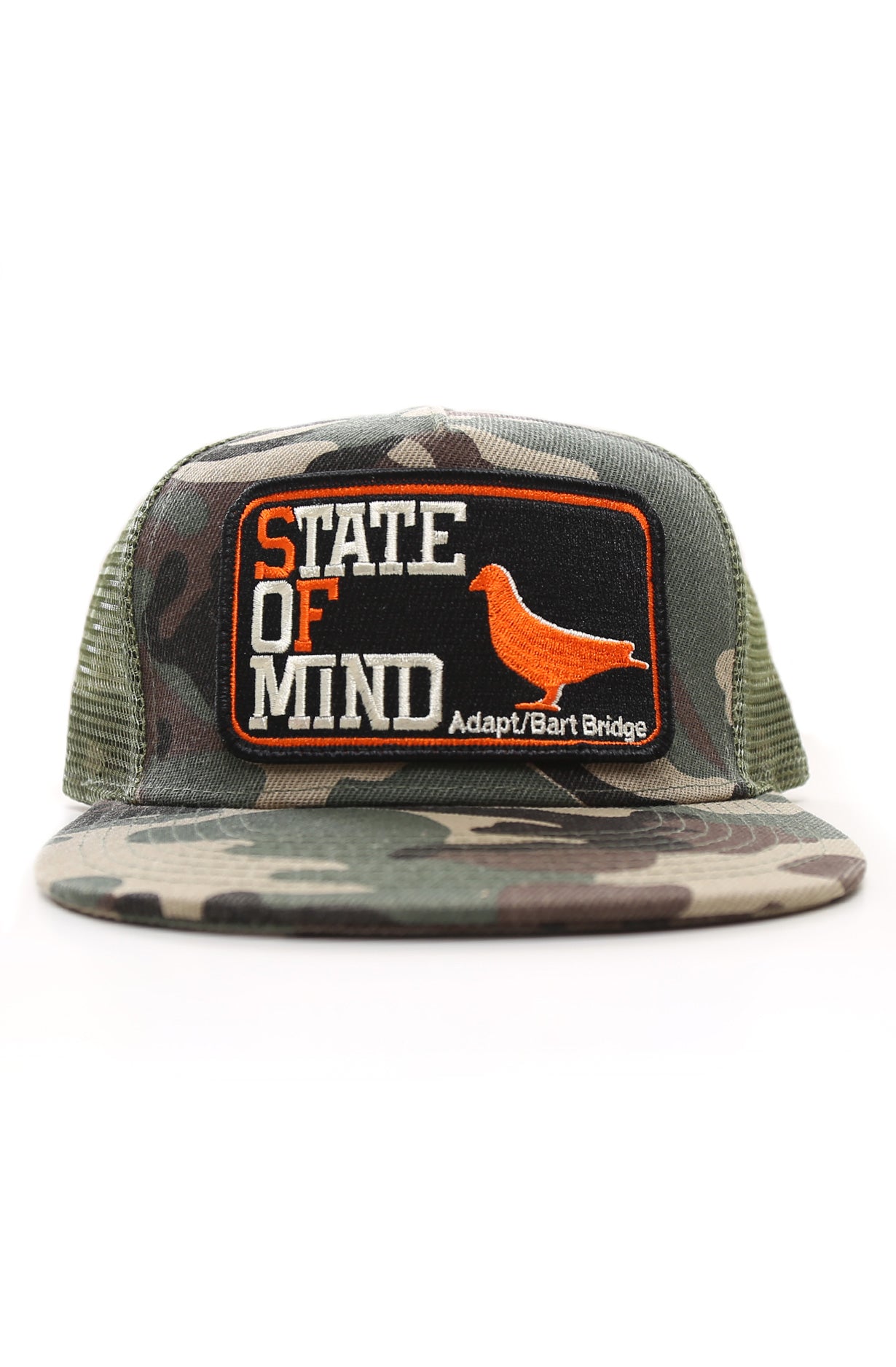 Bart Bridge x Adapt :: State Of Mind (Camo Snapback Cap)