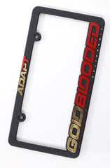 Gold Blooded RPM (Black/Red License Plate Frame)