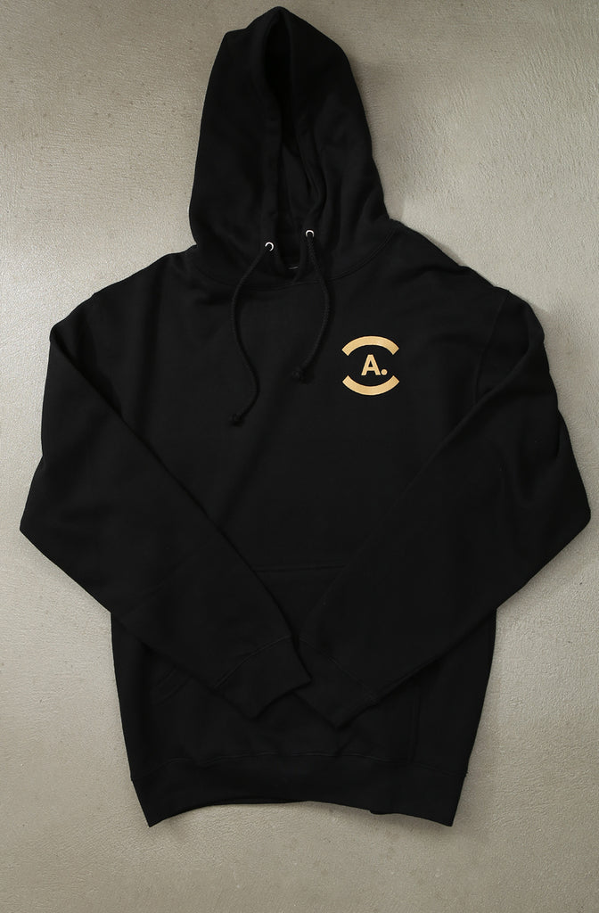 Higher Education (Men's Black Hoody)