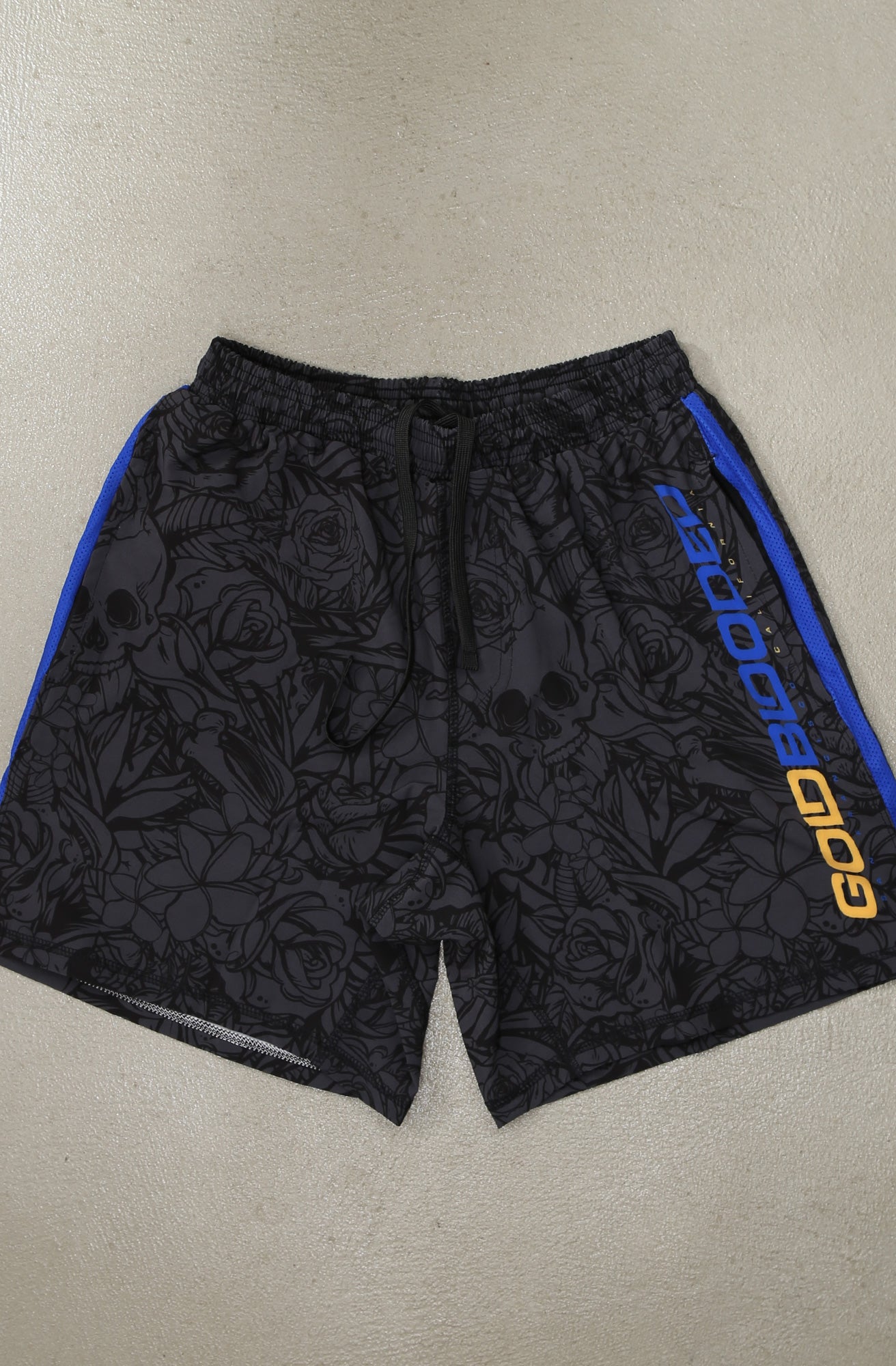 SAVS x Adapt :: Gold Blooded RPM (Men's Black/Royal Hybrid Shorts)