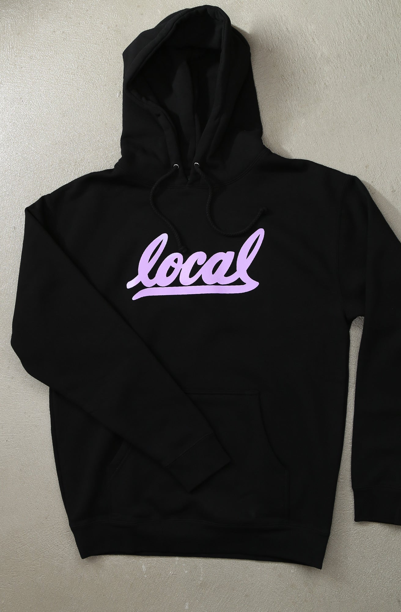Local II (Men's Black/Violet Hoody)