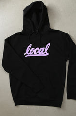 Local II (Men's Black/Violet Hoody)