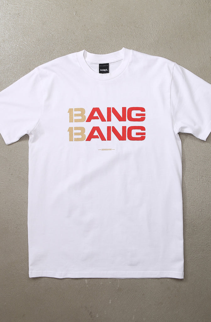Bang Bang II (Men's White Tee)