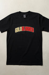 Gold Blooded Arc (Men's Black Tee)