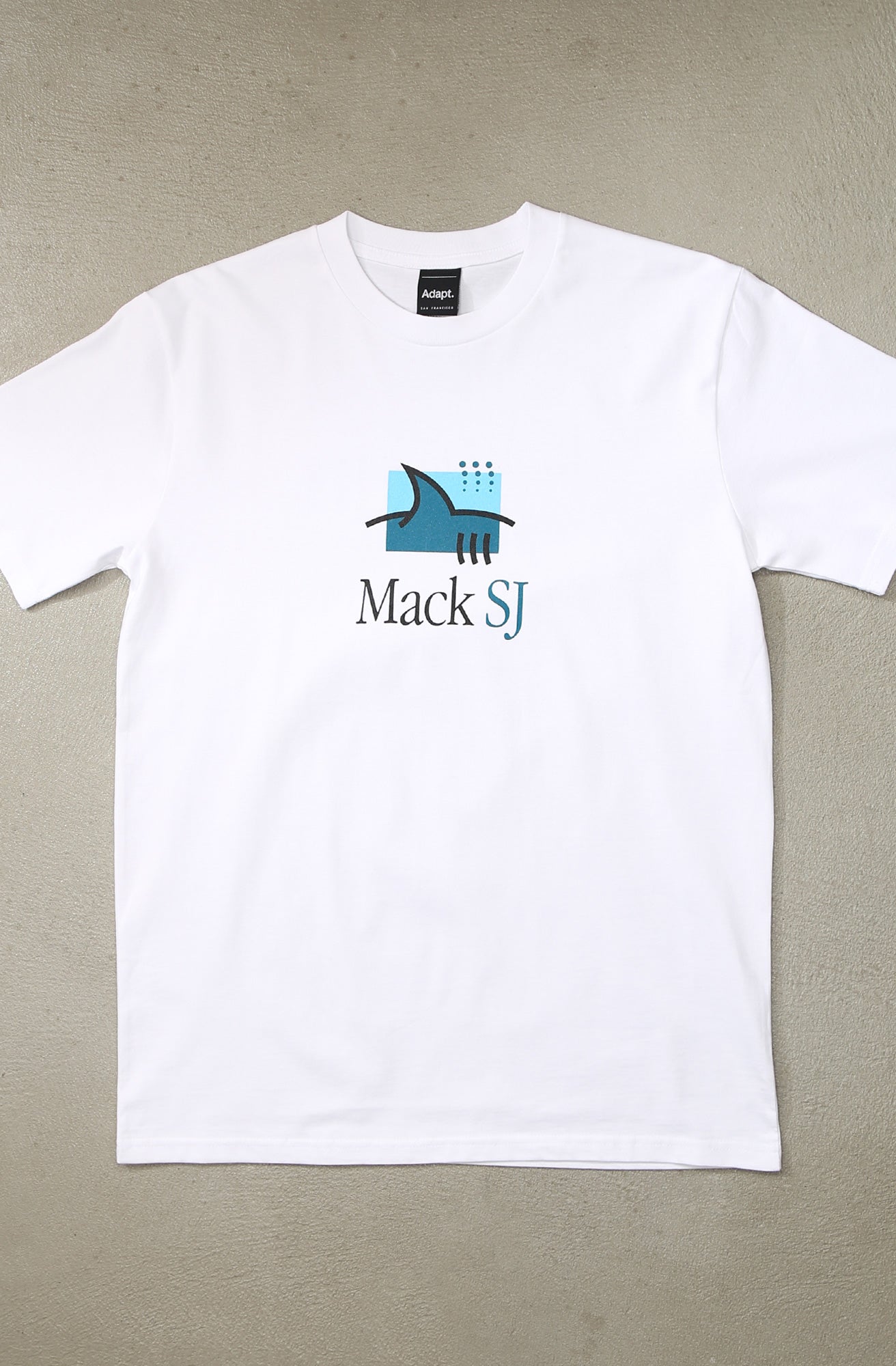 Mack SJ (Men's White Tee)