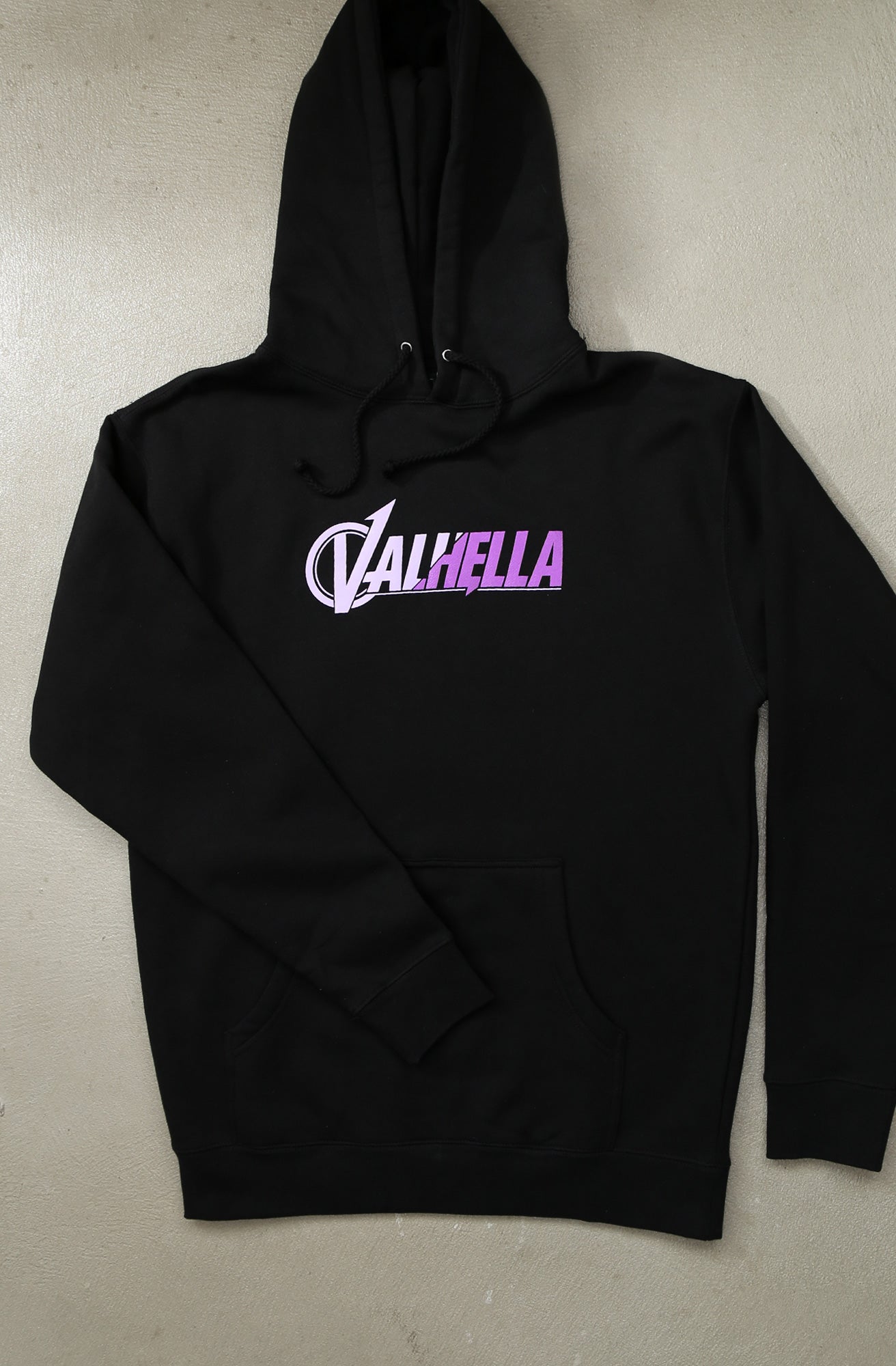 Valhella II (Men's Black Hoody)