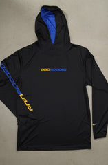 ADVANCE Gold Blooded RPM (Men's Black/Royal Hooded Shirt)